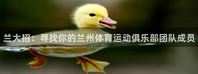 天天体育连线记者邓羽：兰大招：寻找你的兰州体育运动俱乐部团队成员